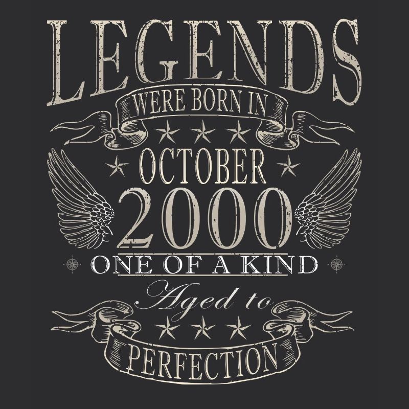 25th Birthday Legend October Year 2000
