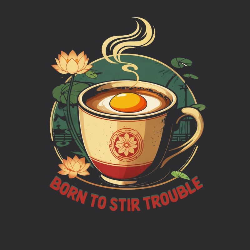 Vietnamesisches Essen Kaffee Mit Eigelb