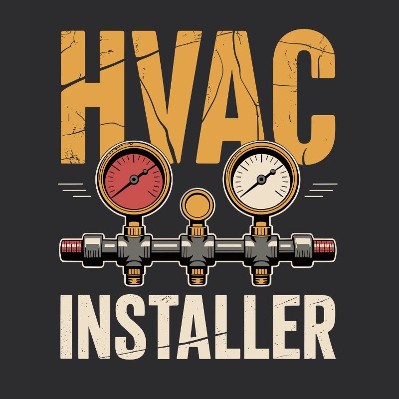 HVAC Team Air Conditioning Ventilation Refrigeration Technology Gift