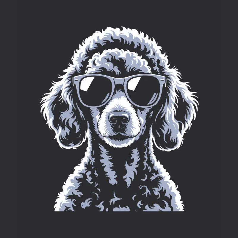Caniche blanc