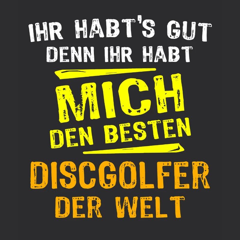 Discgolfer Geschenk