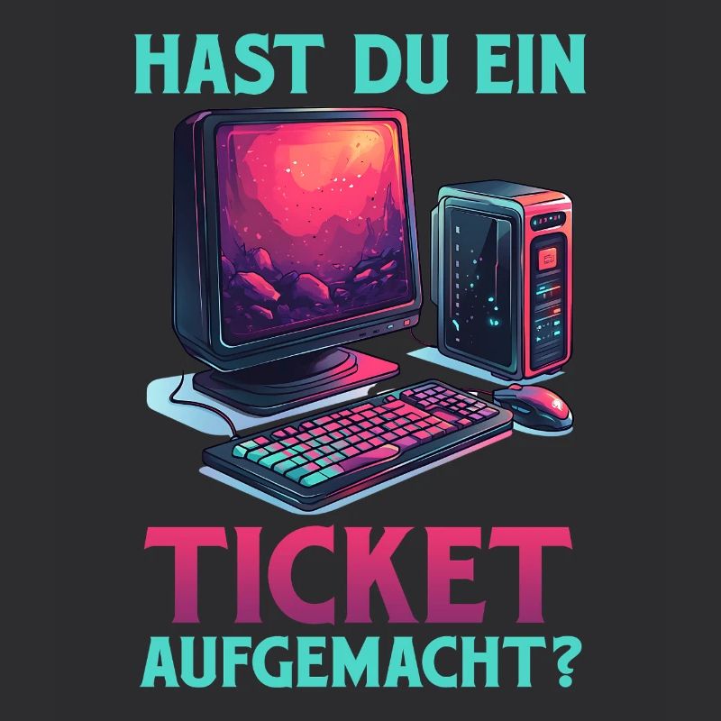 Support informatique AVEZ-VOUS OUVERT UN TICKET ? DRÔLE