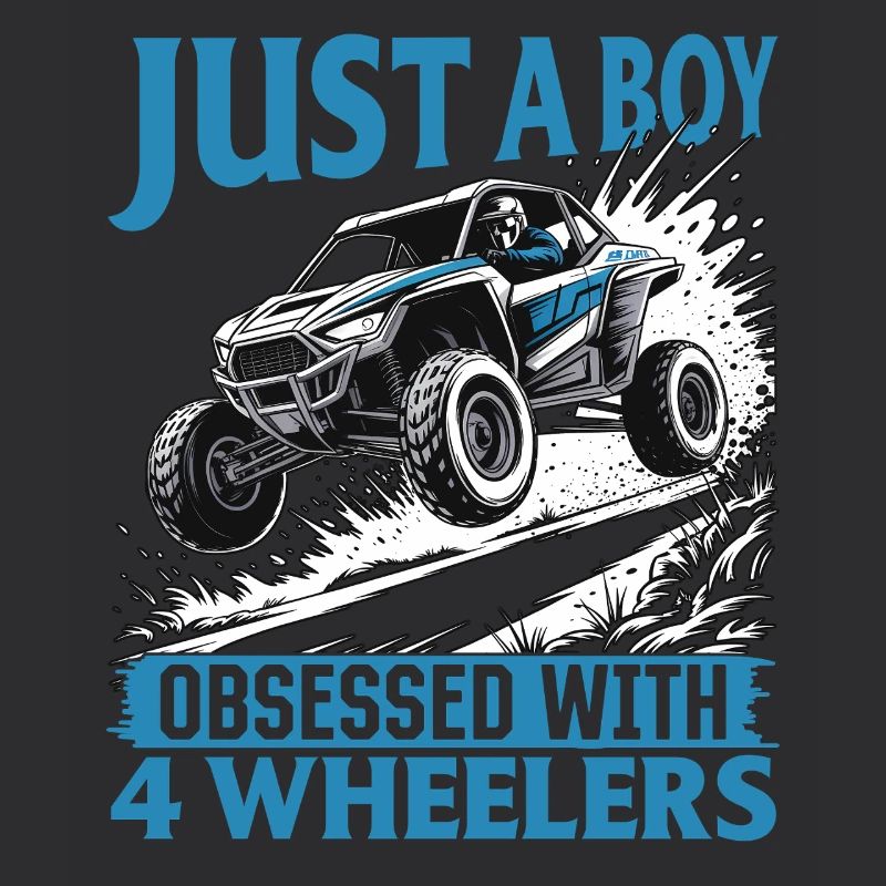 UTV Tout-Terrain Boy Men 4 Wheels Side by Side