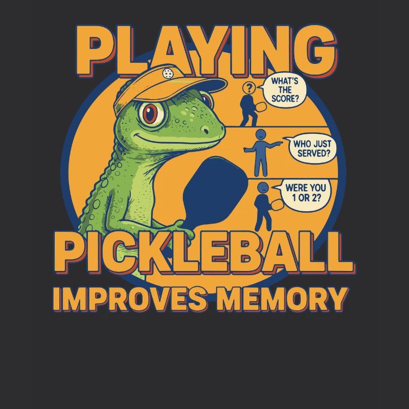Pickleball Playing Improves Memory Funny Player
