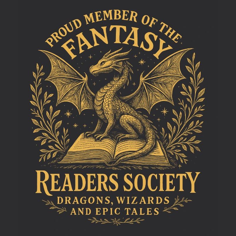 Dragon Reader Fantasy Seal Book Magic Reader
