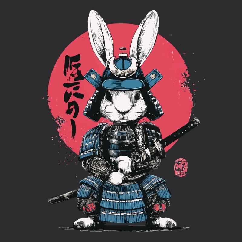 Bunny Samurai in Armor