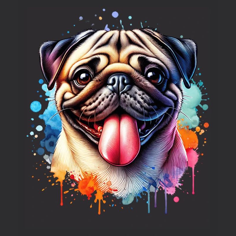 Pug Motif