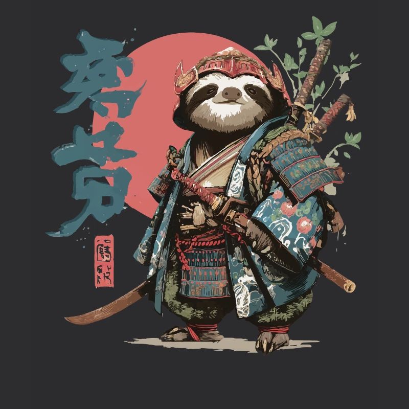 Samurai-Faultier-Krieger