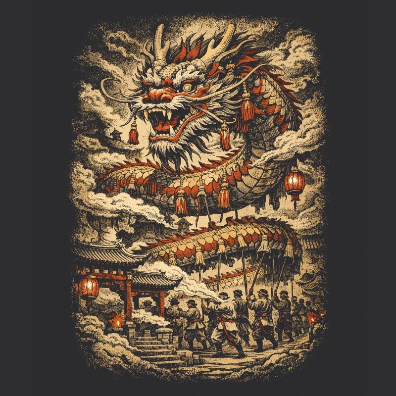 Danse du Dragon Drachentanz