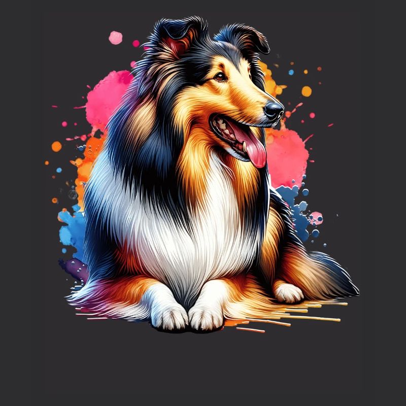 Langhaar Collie Geschenk