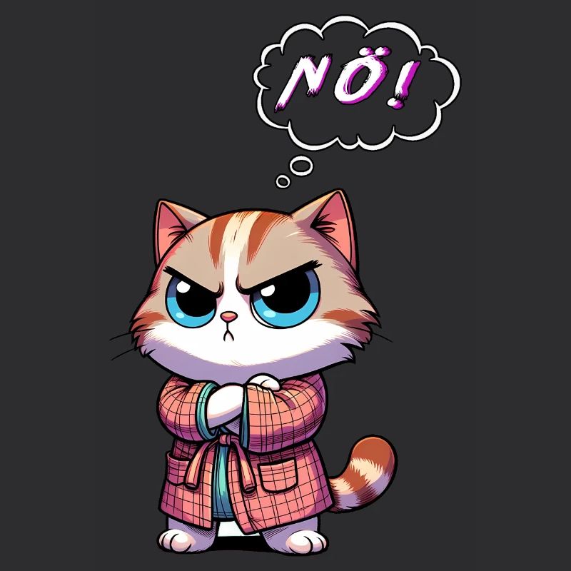 Non, le chat refuse de dire non