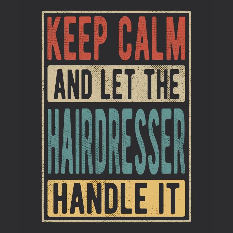 Friseur Retro Geschenk