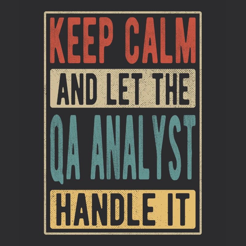 Qa Analyst Retro Geschenk