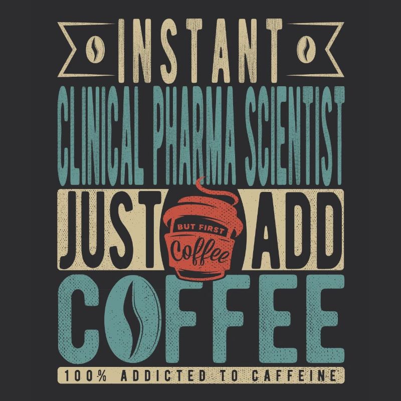 Scientifique pharmaceutique clinique instantané Il suffit d’ajouter du café