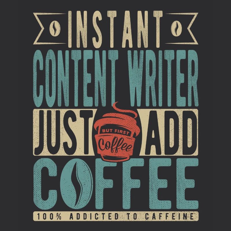Rédacteur de contenu instantané Il suffit d’ajouter du café