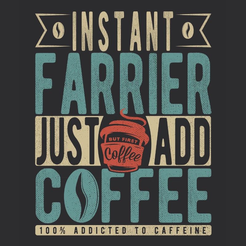 Maréchal-ferrant instantané Il suffit d’ajouter du café