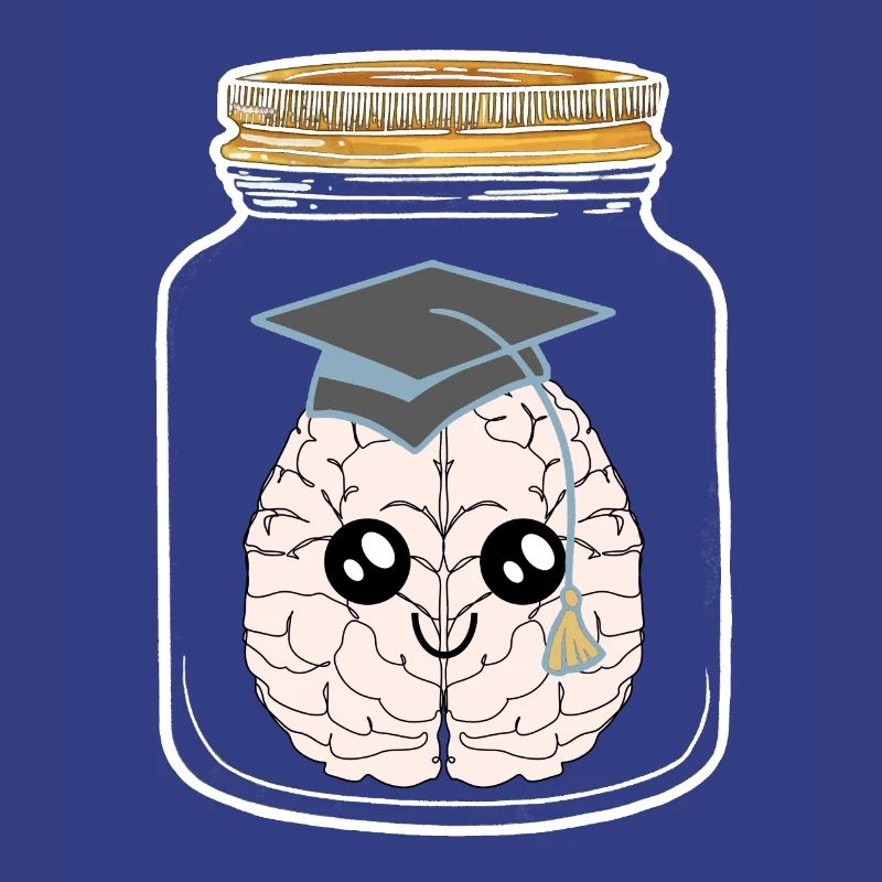 Inteligenz Einweckglas Studenten Studierter Geek