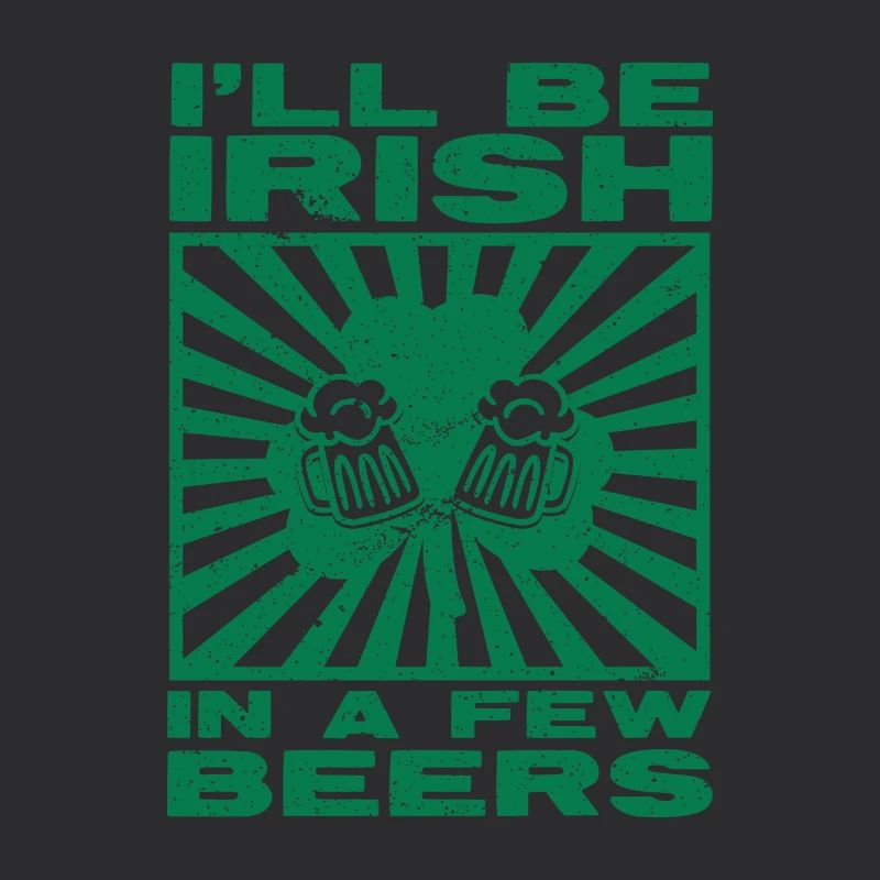 Bier Trinken Trinker Irland Irisch St Patricks Day