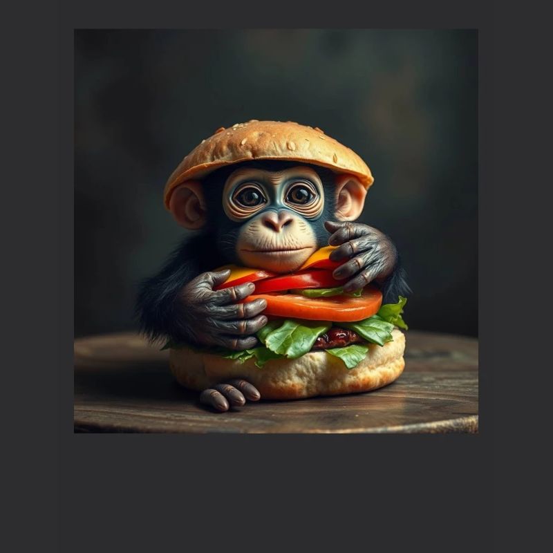 Monkey sandwich