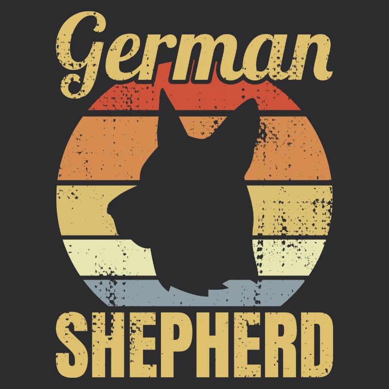 Retro Schäferhund