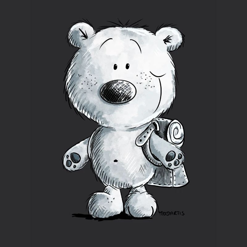 Schulkind Eisbär I Einschulung 1. Klasse Geschenk