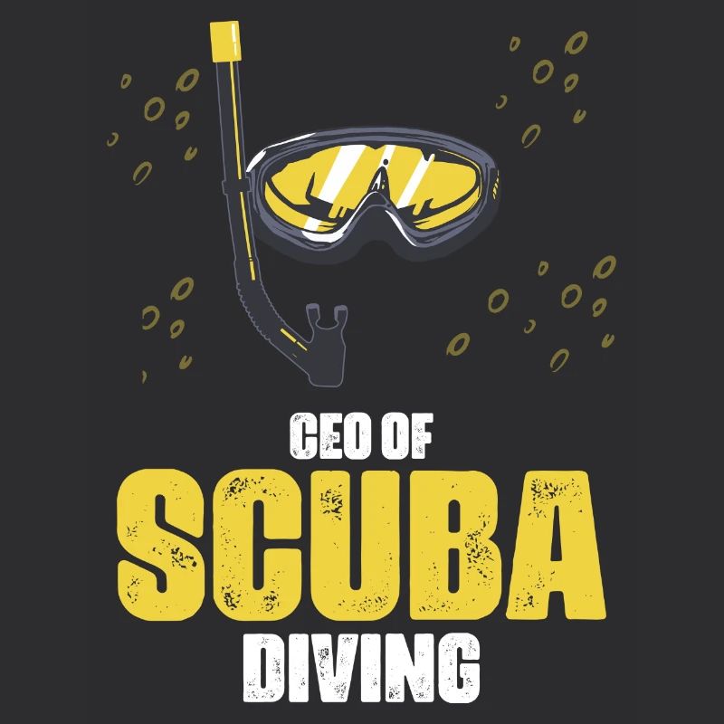 Freitaucher Gerätetaucher Design