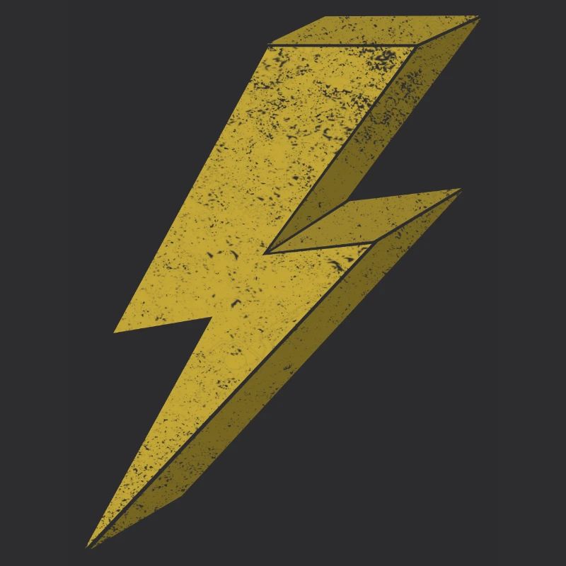 Flash dynamique en or 3D