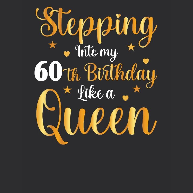 60th Birthday Queen Design