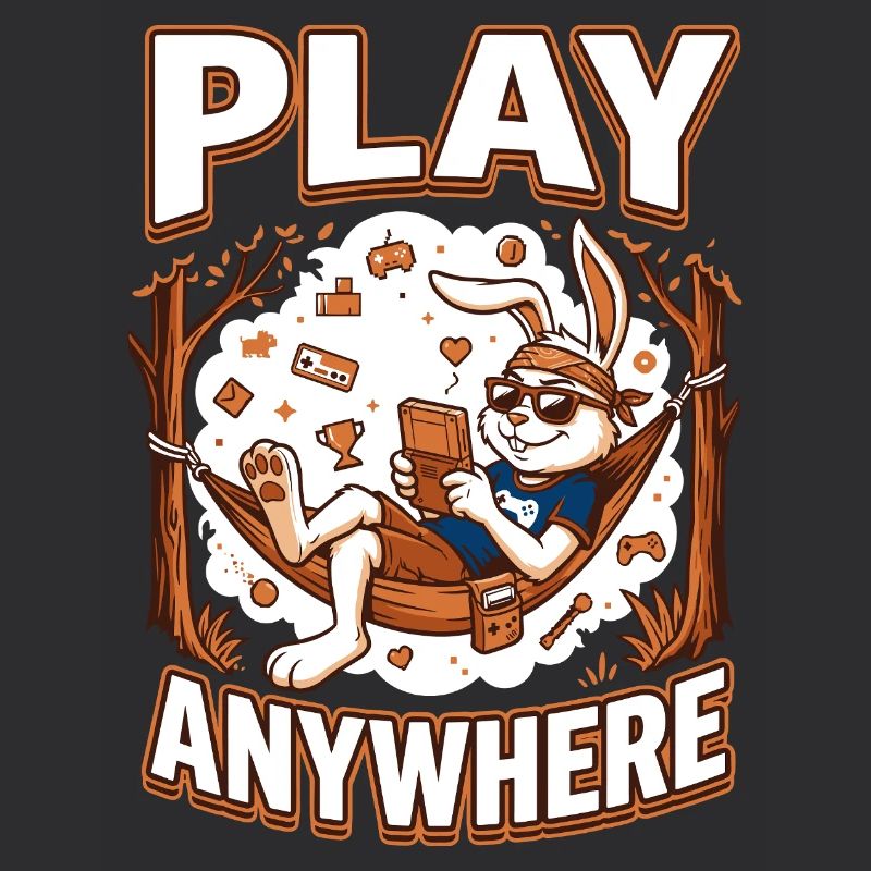 Jeu de Bunny dans les Hamacs