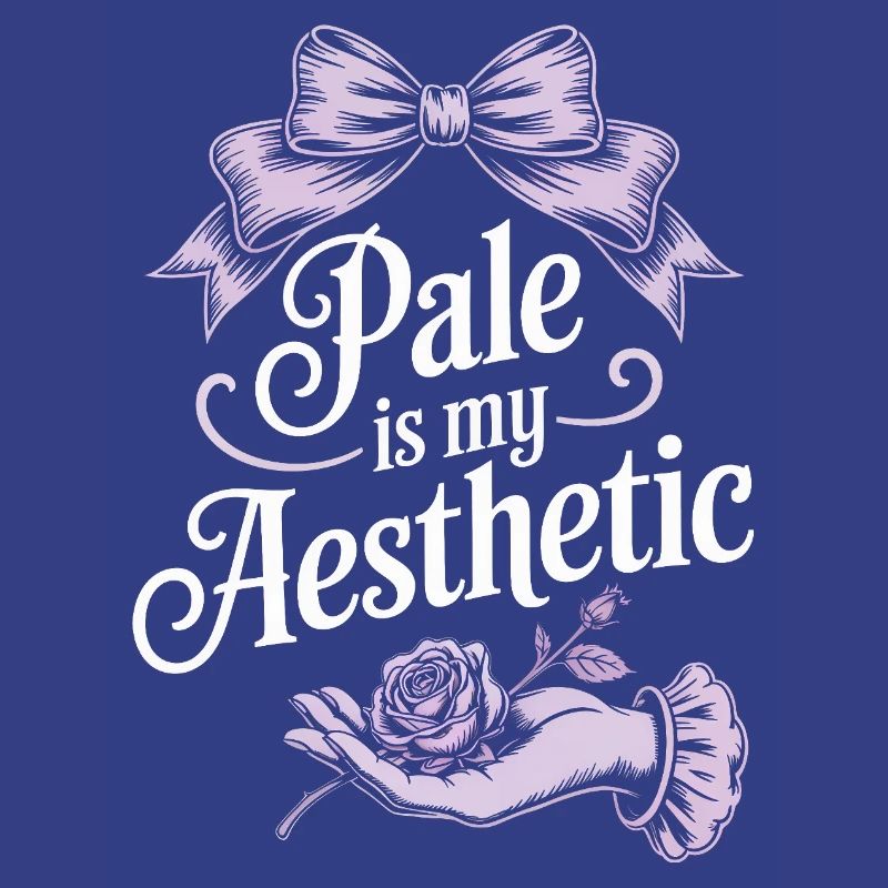 Pale Aesthetic Script with Bow