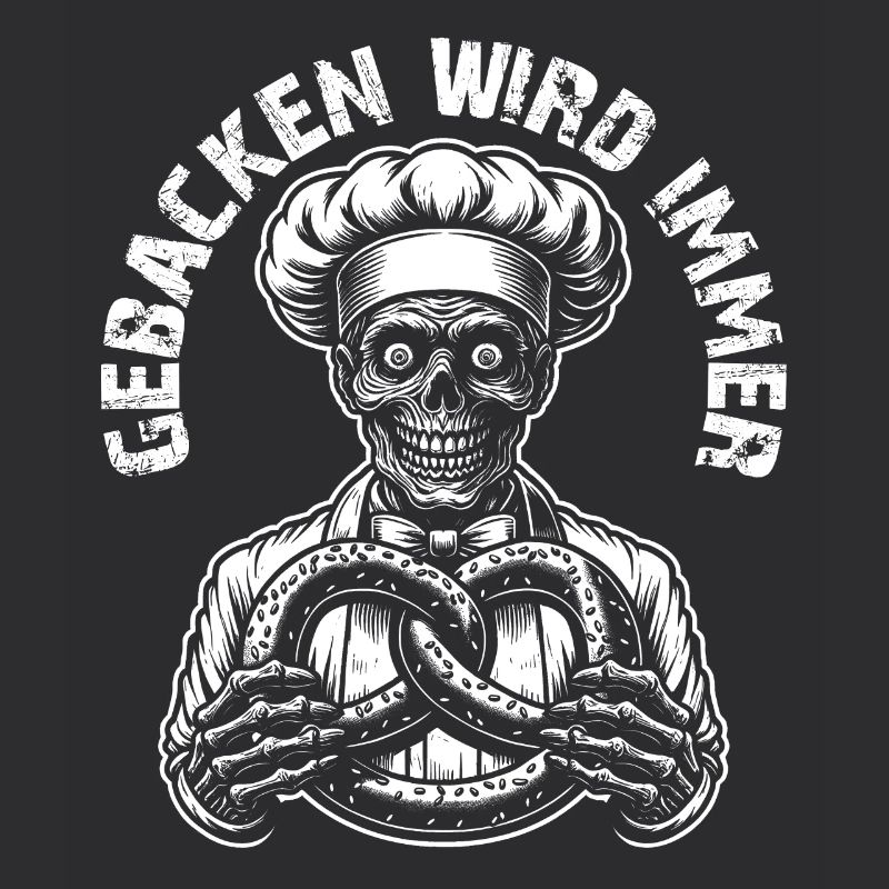 Zombie als Bäcker - gebacken wird immer