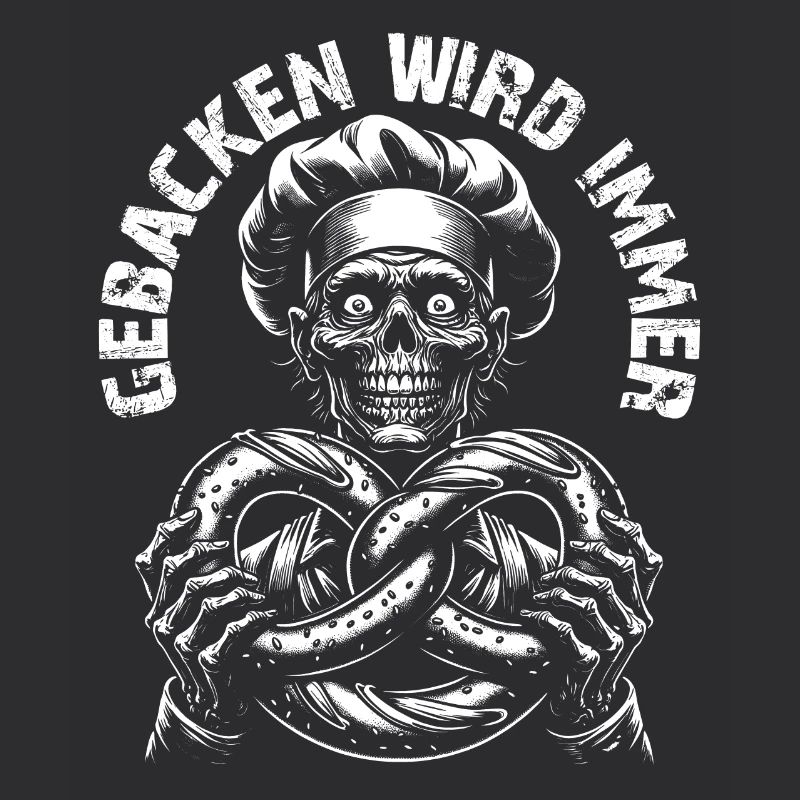 Zombie als Bäcker - gebacken wird immer