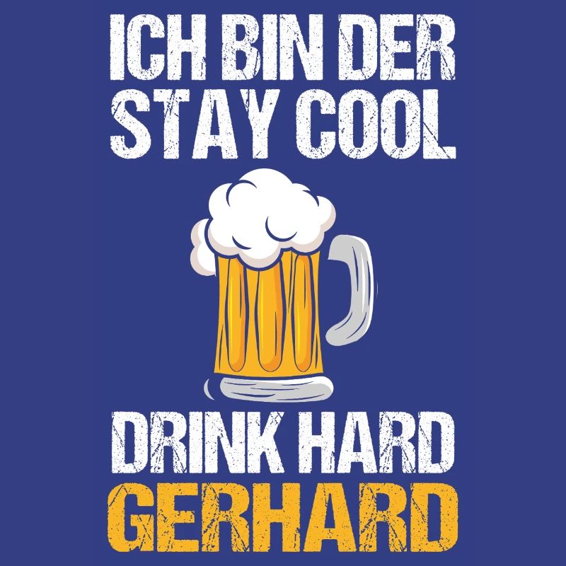 Bier Bierliebhaber Saufen Feiern Gerhard