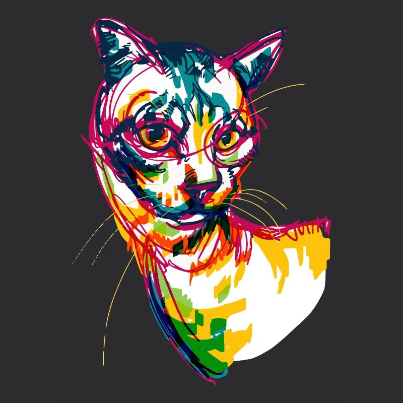 Neon Cat