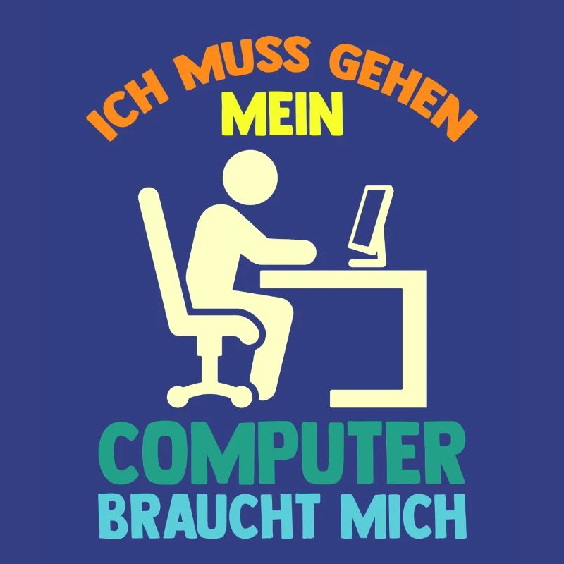 Computer Gamer Zocker Programmierer Administrator