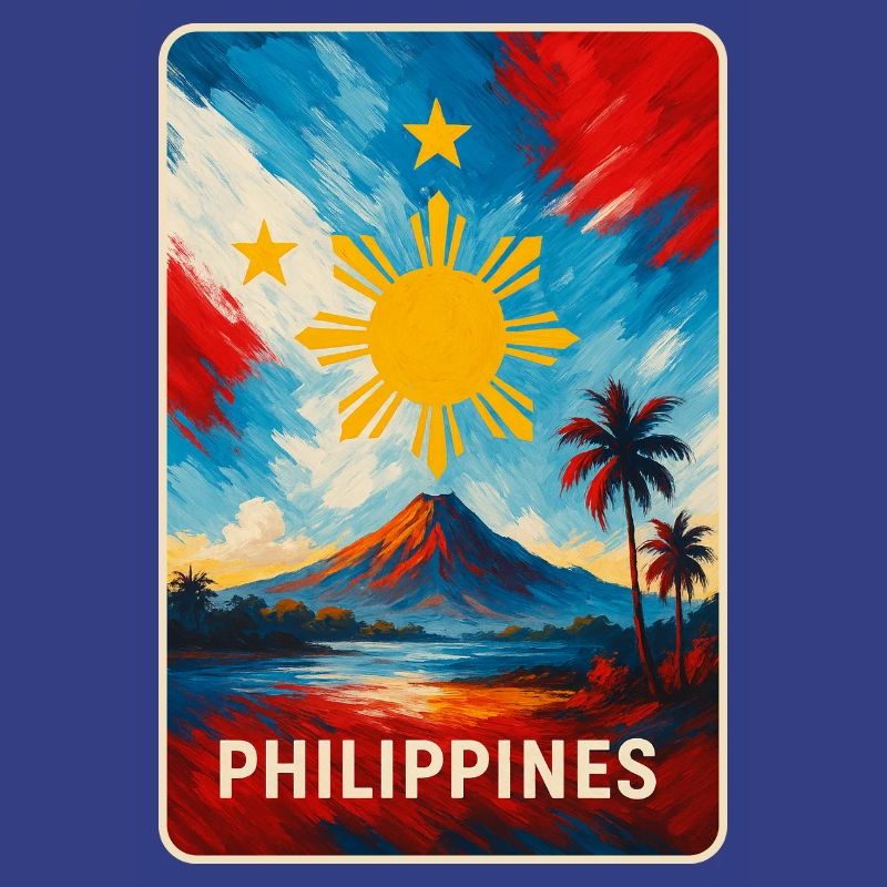 Conception des drapeaux des Philippines