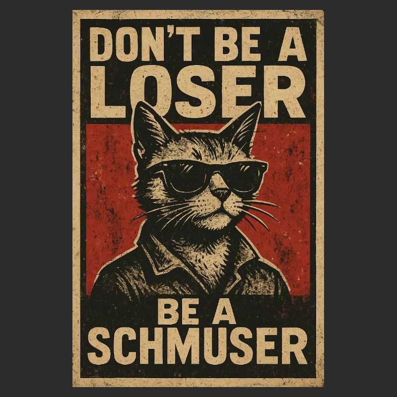 Ne soyez pas un perdant, soyez un schmuser