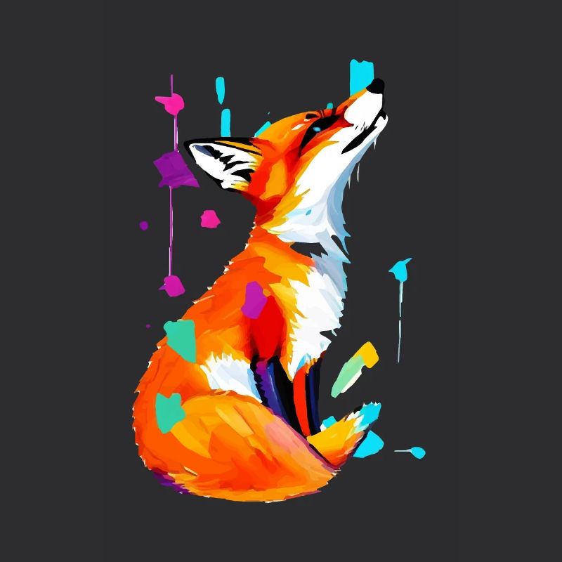 Farbexplosion Fuchs