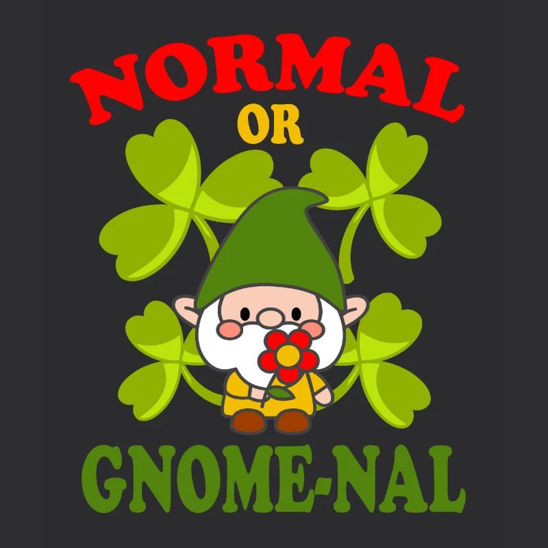 Normal Or Gnome-Nal Lawn Gnome Fun Gift Idea