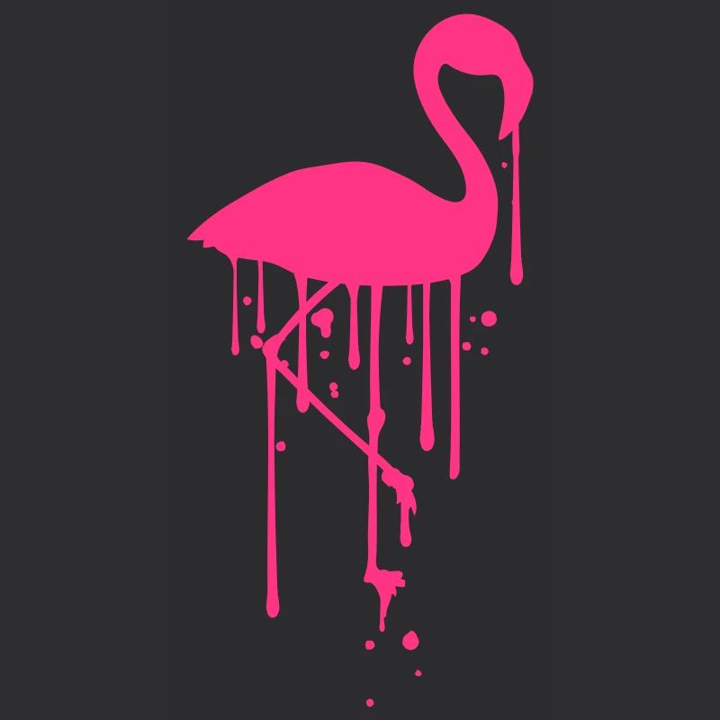 timbre graffiti goutte modèle rangée silhouette u