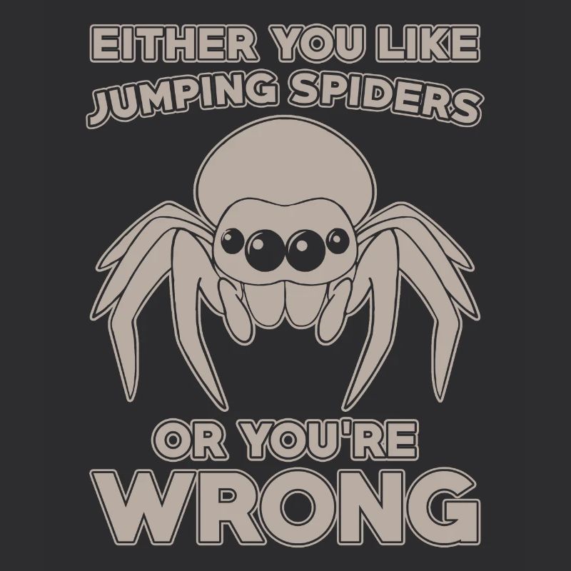 Jumping Spider Saying