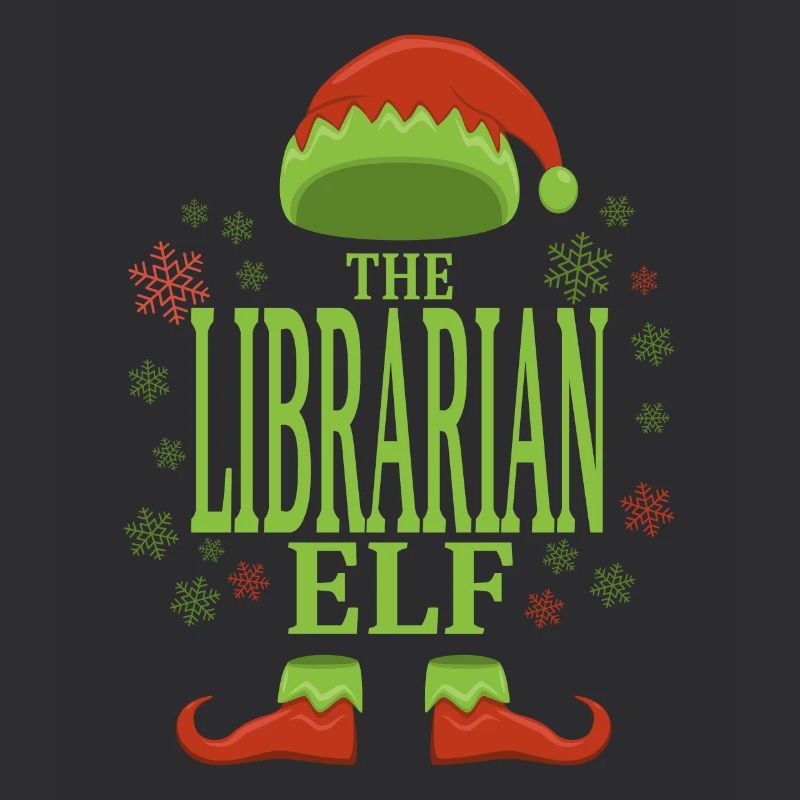 Bibliothécaire lutin de Noël