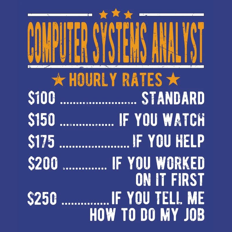 Computersystemanalyst Stundenlohn
