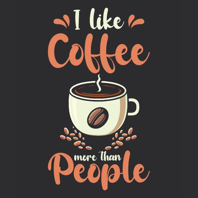 J’aime le café plus que les gens