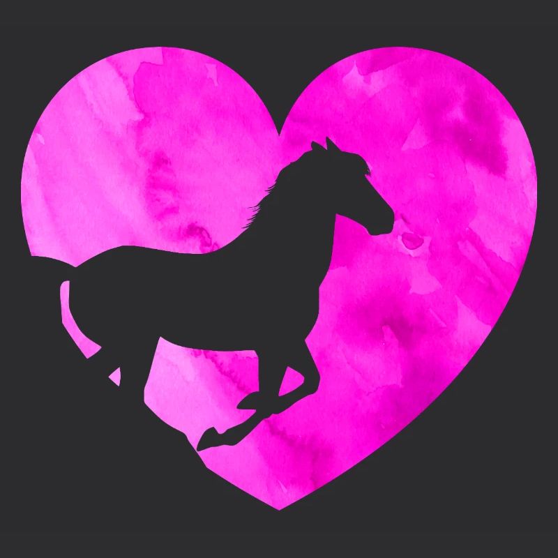 Pferd Herz Reiten Liebe Pferde