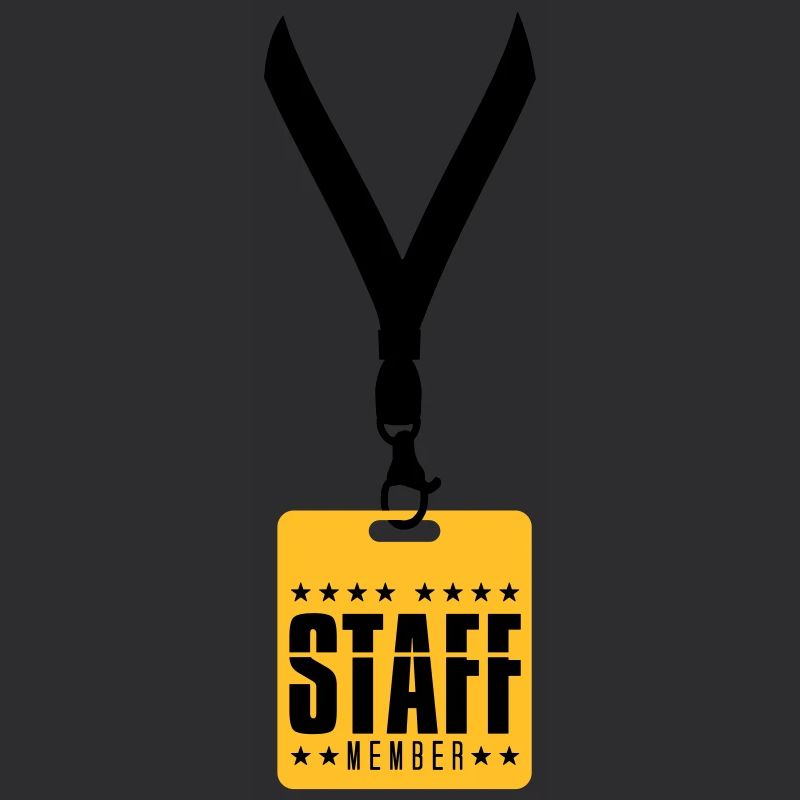 trailer badge staff member crew member mitar