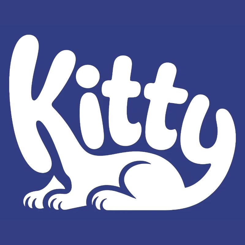 Kitty - Conception de chat de compagnie mignon