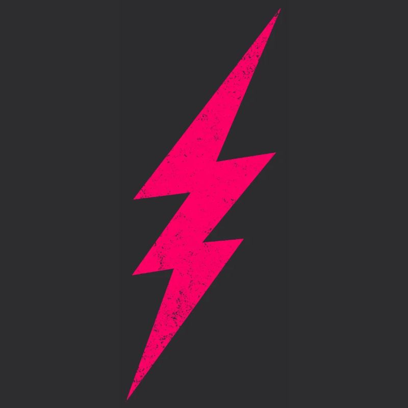 Neon Flash Illustrative Graphic