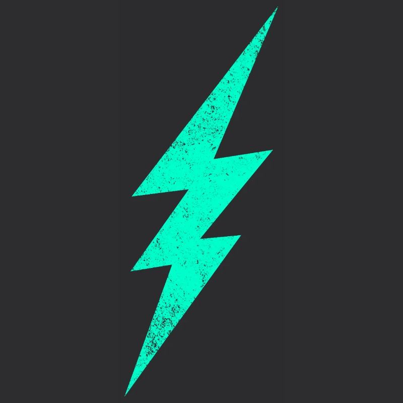 Graphique flash électrique sur l’intérieur H tendance