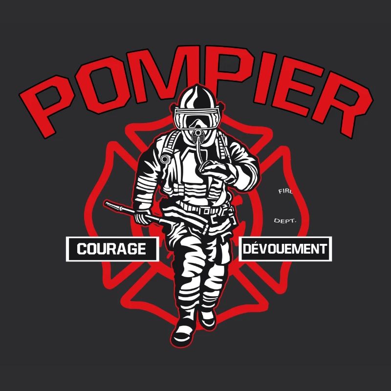 POMPIER courage dévouement